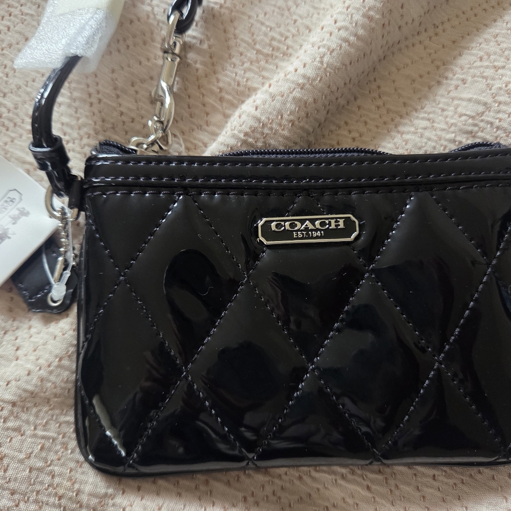 Coach Black Quilted Women's Bag